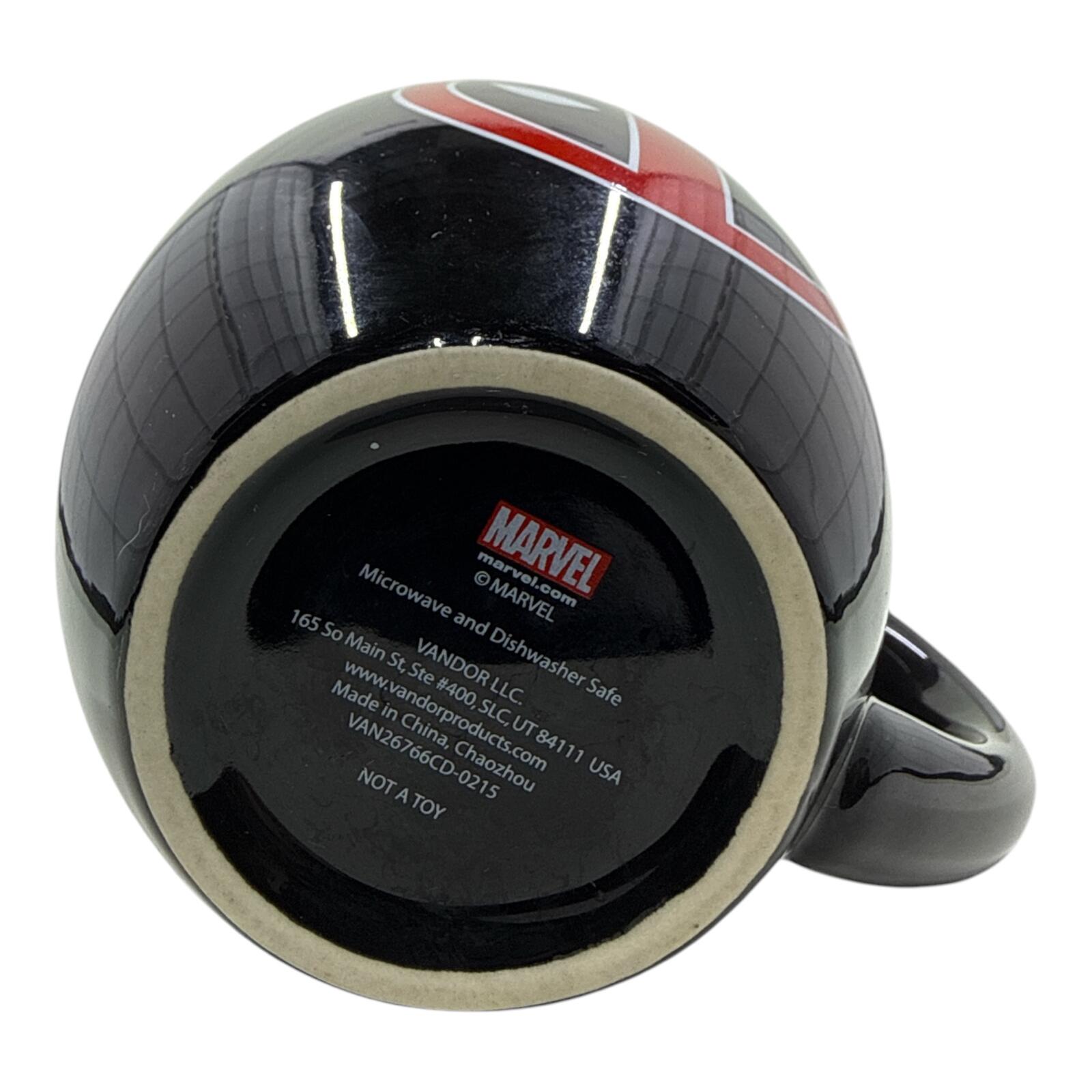 Marvel Deadpool Black Ceramic Coffee Mug