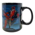 Marvel Deadpool Black Ceramic Coffee Mug
