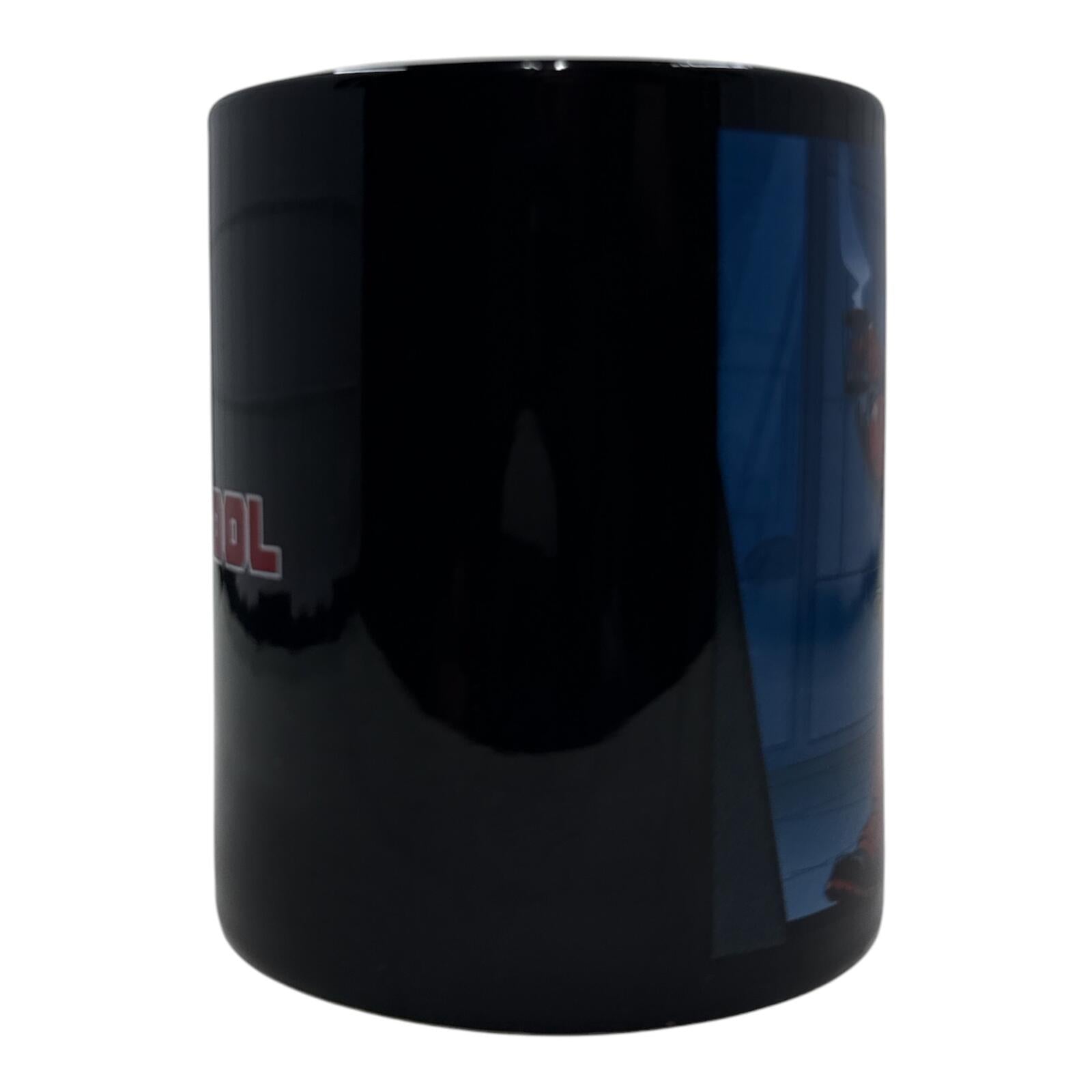 Marvel Deadpool Black Ceramic Coffee Mug