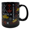 Deadpool Chimichangas Black Ceramic Coffee Mug