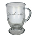 Starbucks Clear Glass Coffee Mug with Handle