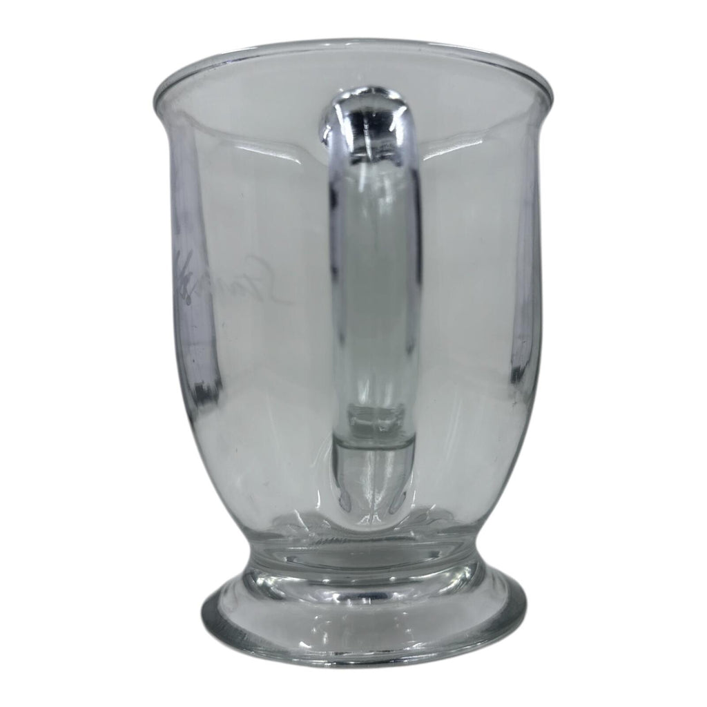Starbucks Clear Glass Coffee Mug with Handle