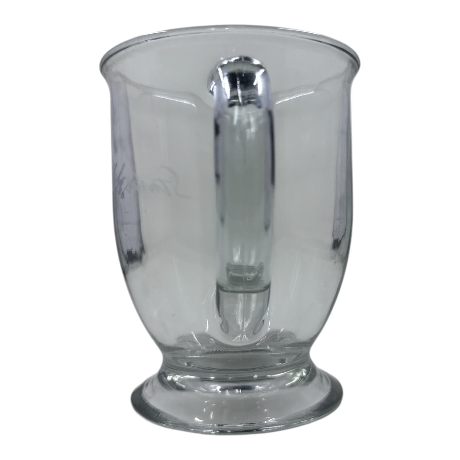 Starbucks Clear Glass Coffee Mug with Handle