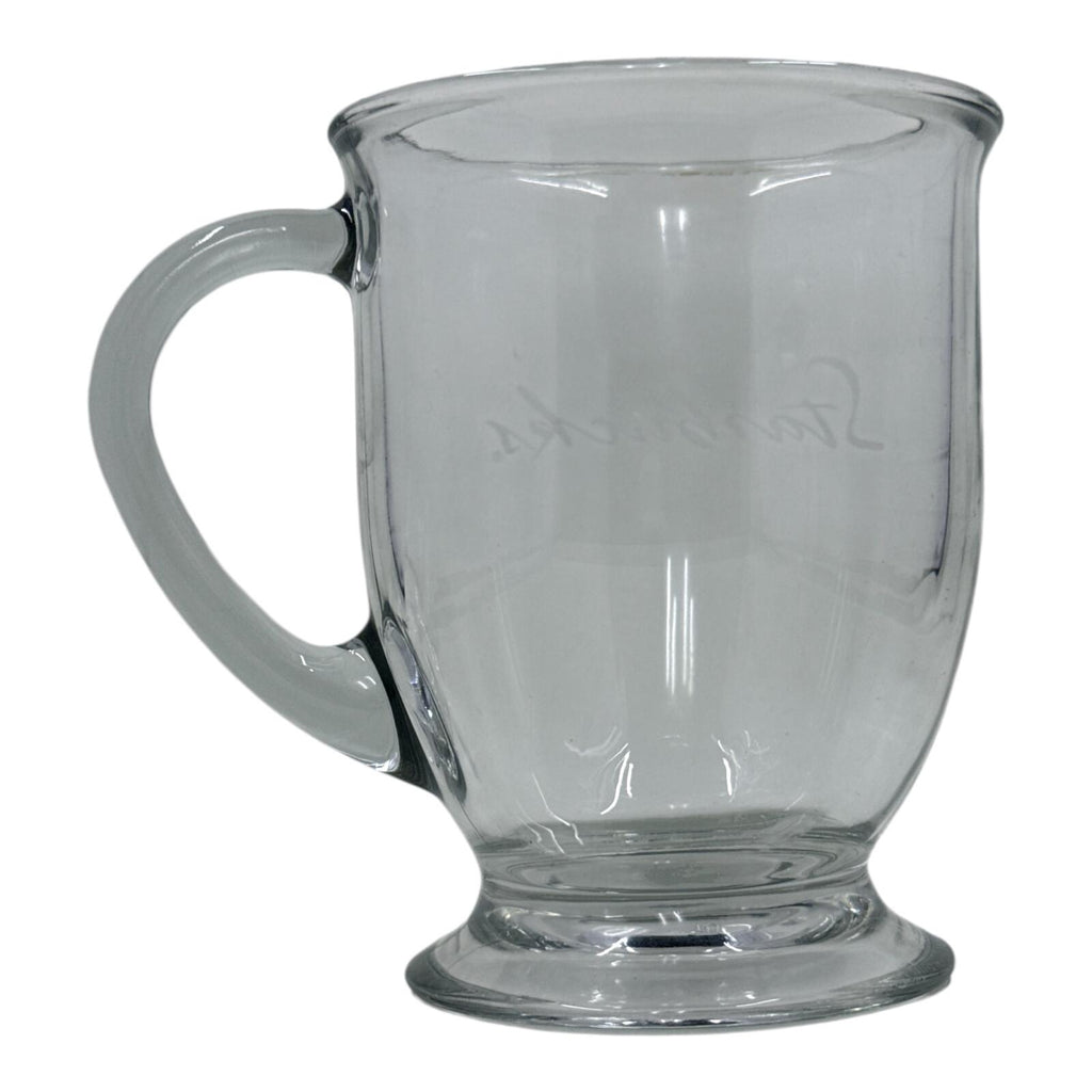 Starbucks Clear Glass Coffee Mug with Handle