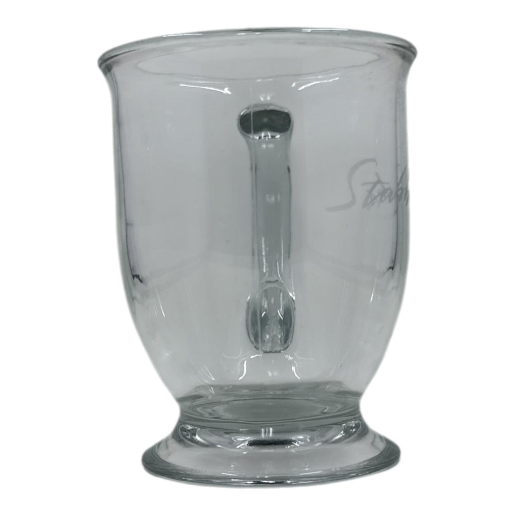 Starbucks Clear Glass Coffee Mug with Handle