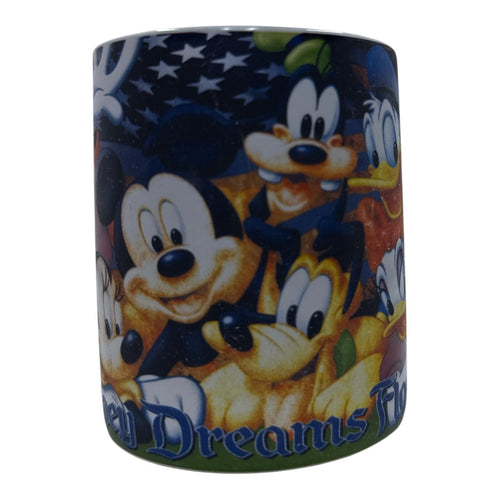 Disney Florida Theme Ceramic Coffee Mug with Classic Characters