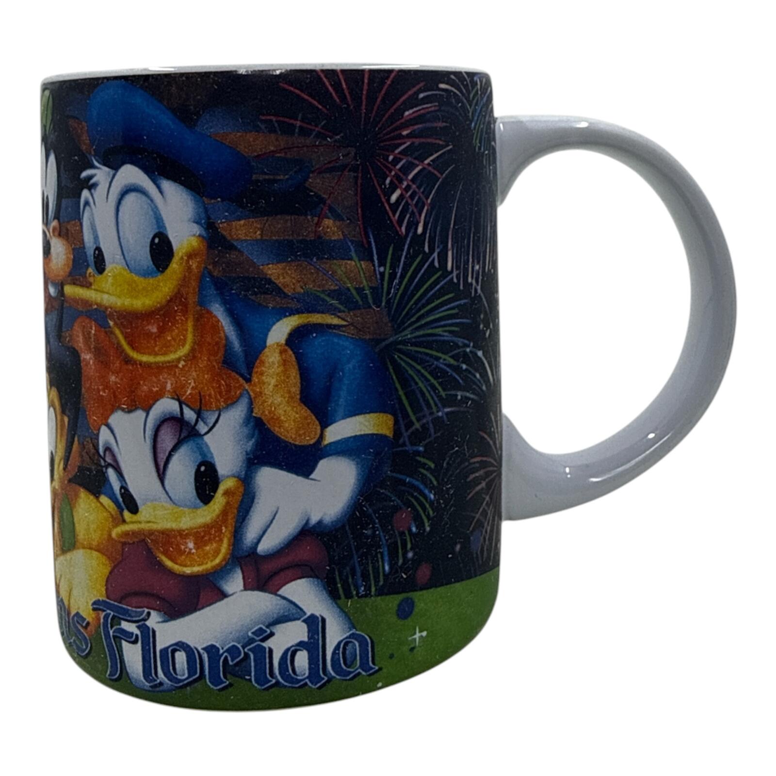 Disney Florida Theme Ceramic Coffee Mug with Classic Characters
