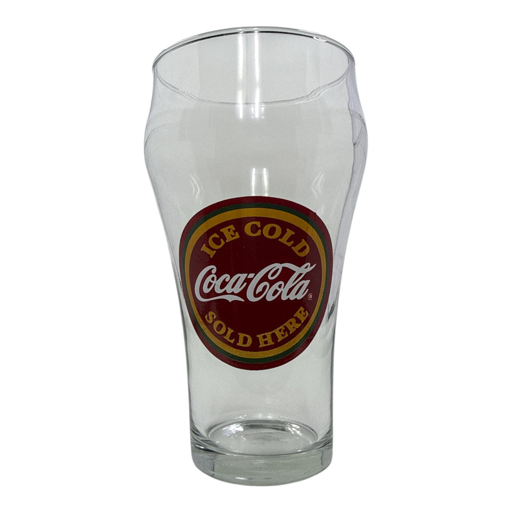 Coca-Cola Ice Cold Sold Here Glass