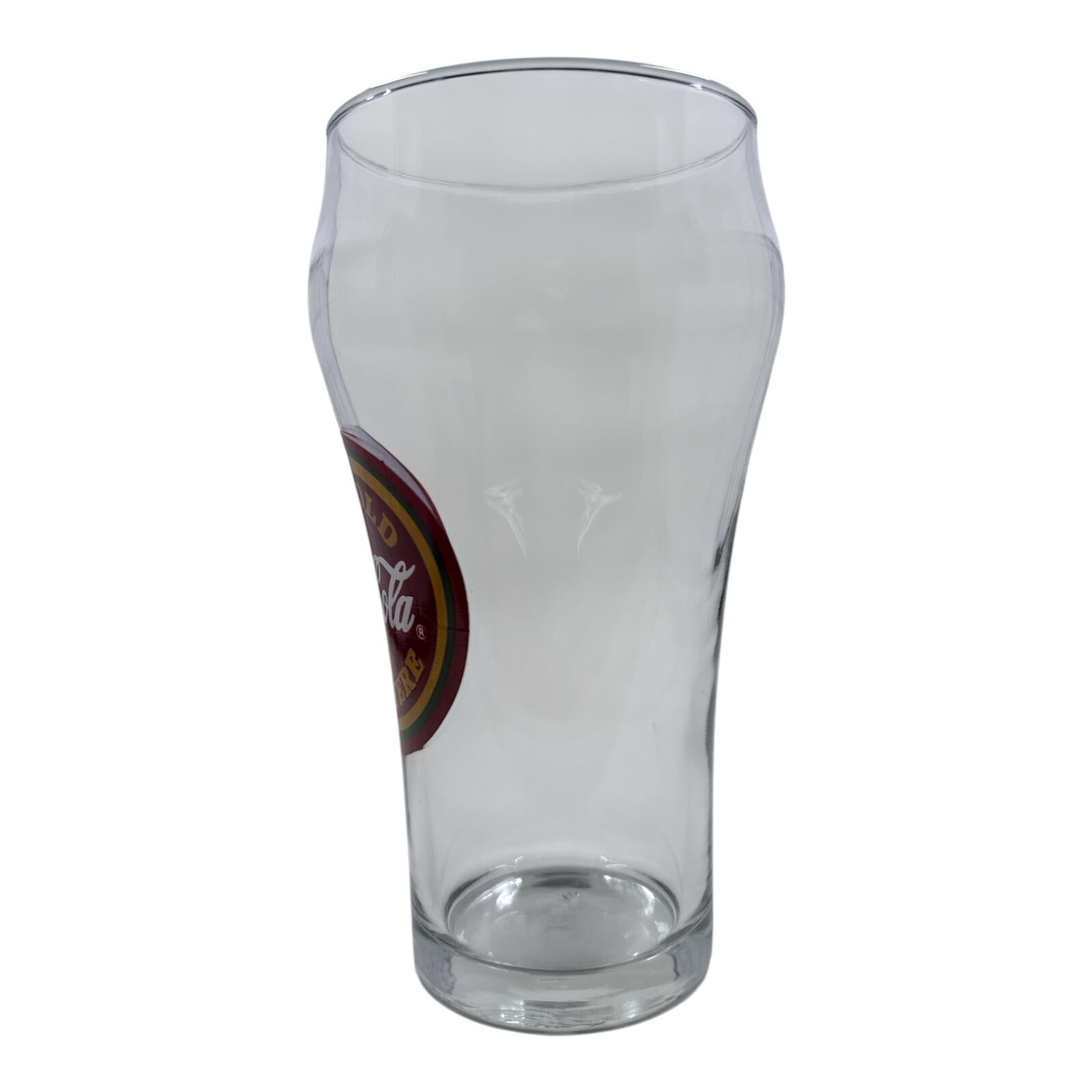 Coca-Cola Ice Cold Sold Here Glass