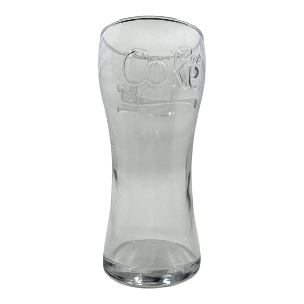 Vintage Diet Coke Embossed Glass Tumbler