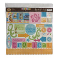 TLC 2007 Hot Fudge Tropical Scrapbook Paper Pack