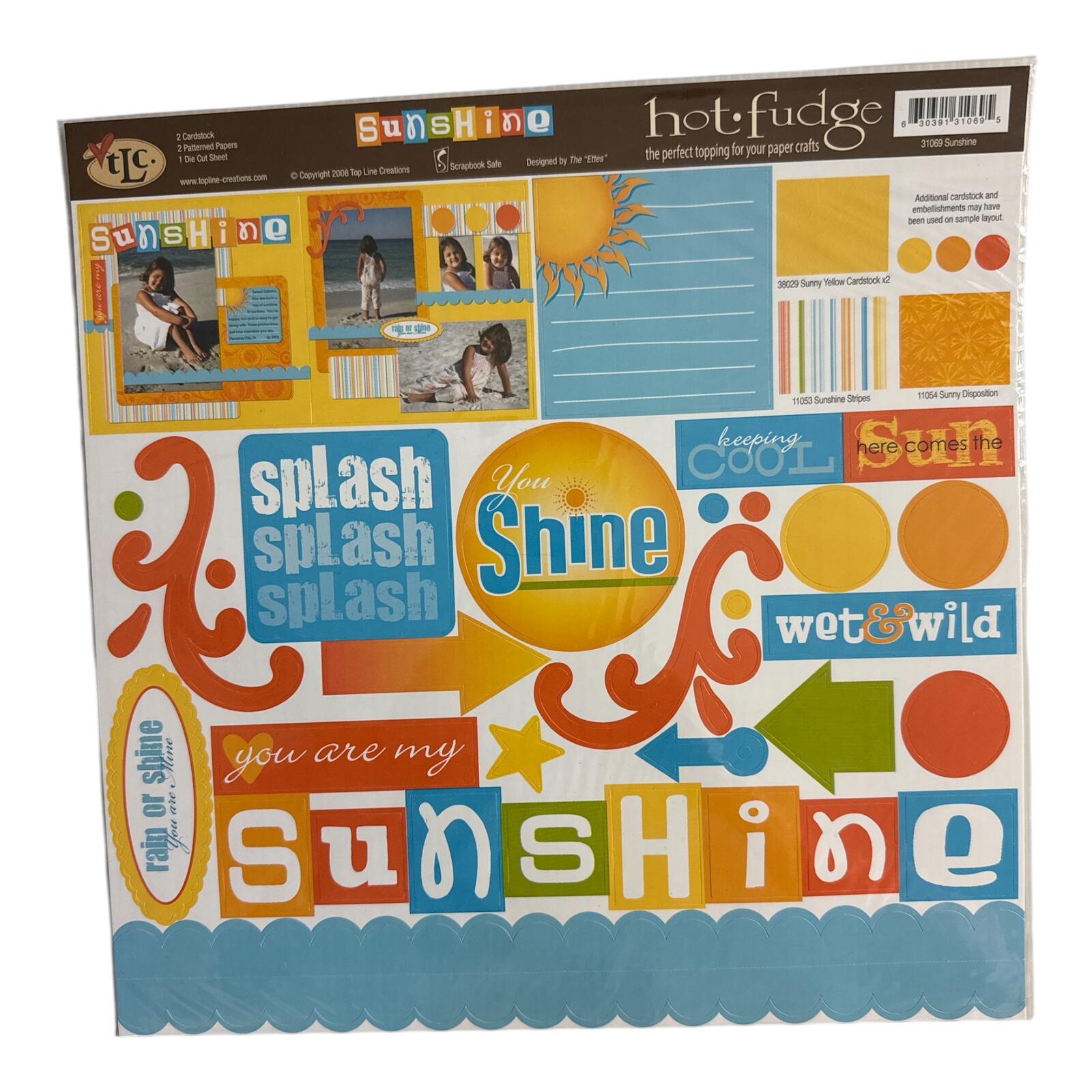 TLC 2008 Sunshine Scrapbook Paper Pad