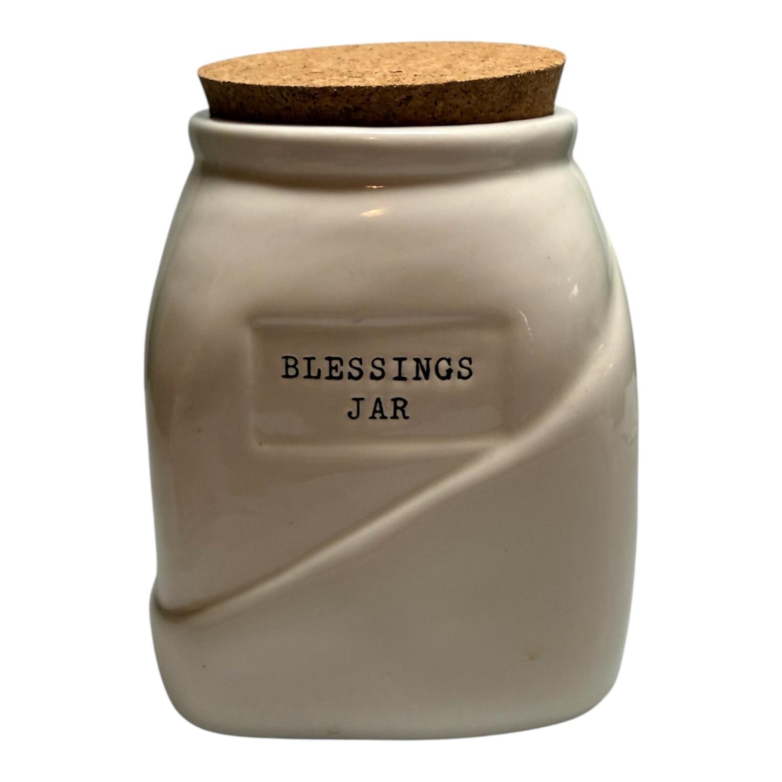 Blessings Jar with Cork Lid and Heart Cards