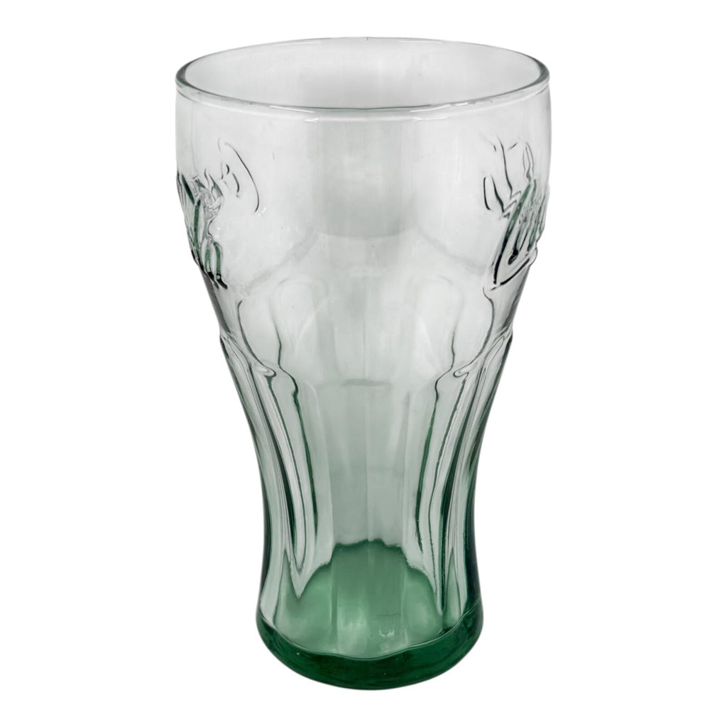 Coca-Cola Contour Glass | Vintage Green-Tinted Collectible Drinkware