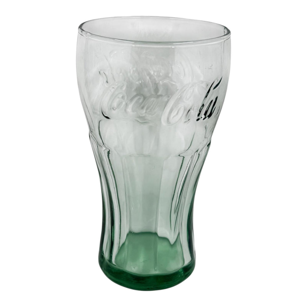 Coca-Cola Contour Glass | Vintage Green-Tinted Collectible Drinkware