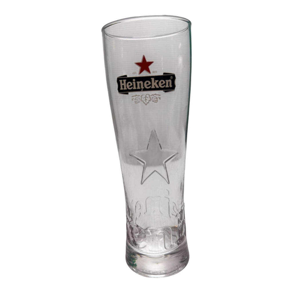 Heineken Embossed Star Beer Glass